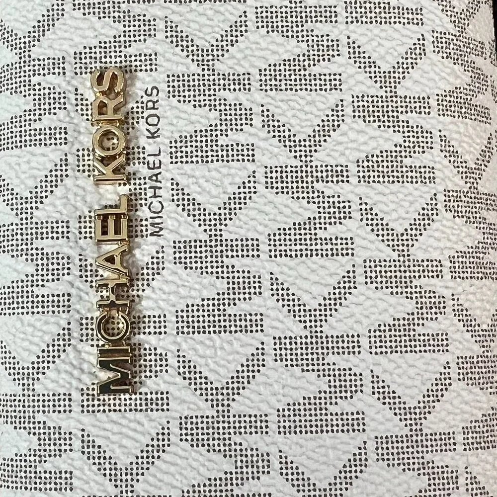 Michael Kors Notebook/Planner and Pencil Case Box Set Monogram Gold-tone Logo